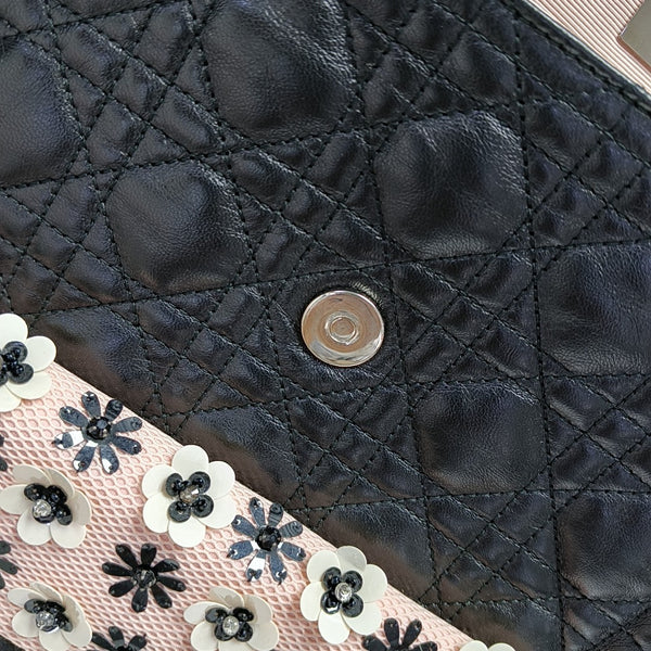 Cannage Calfskin Black