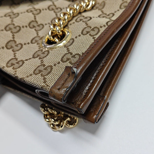Horsebit 1955 Medium Monogram Canvas Brown