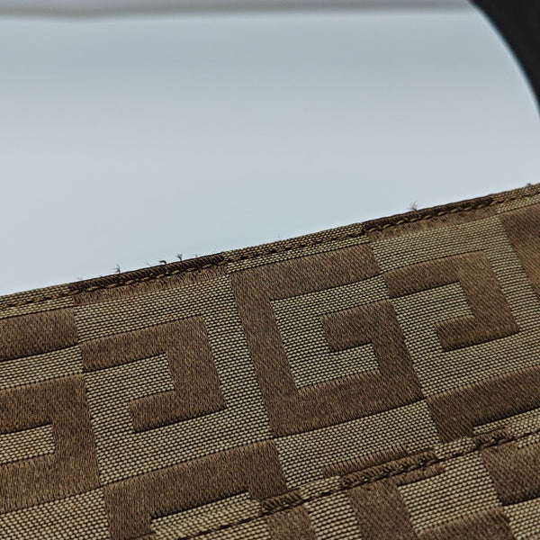 Canvas Shoulder Bag Brown