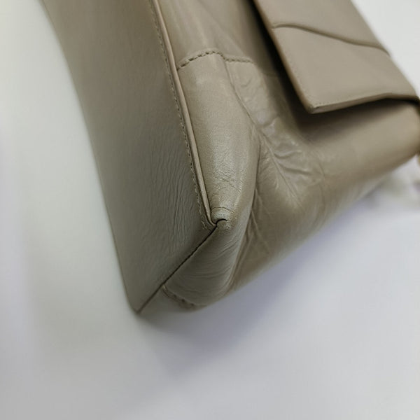 Downtown Small Calfskin Beige