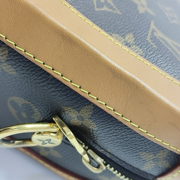 SOFT TRUNK Monogram Coated Canvas Brown