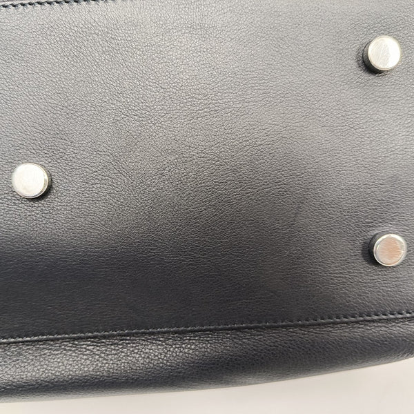 DOWNTOWN CABAS Calfskin Blue
