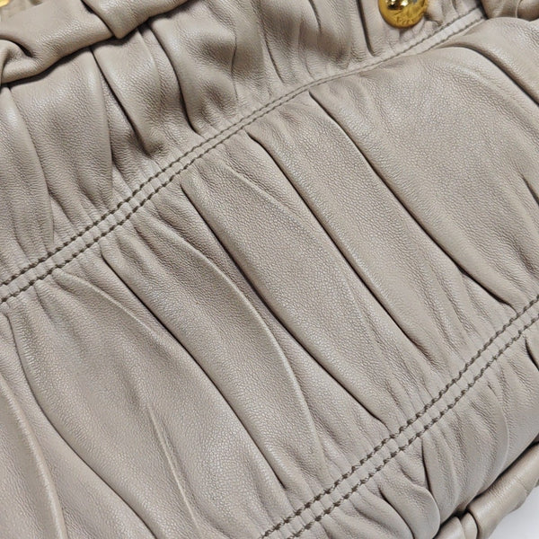 Gaufre Calfskin Beige