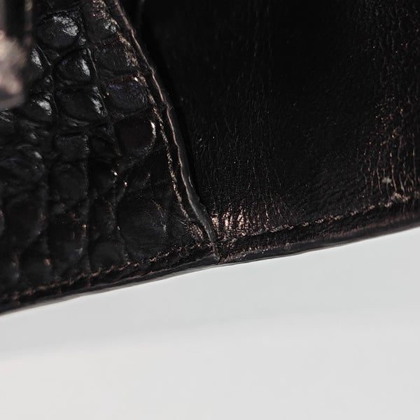 Hourglass S Calfskin Black