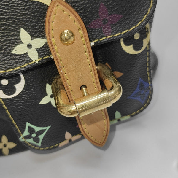 LV × TM NÉONOÉ MM Monogram Coated Canvas Black
