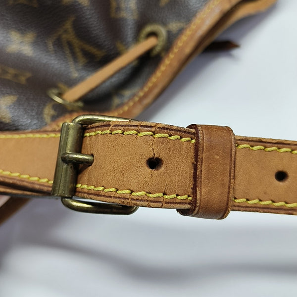 NOÉ GM Monogram Coated Canvas Brown