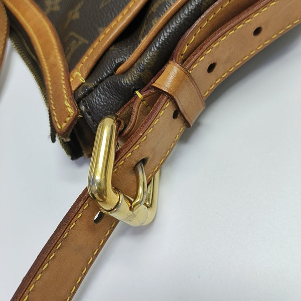 TULUM GM Monogram Coated Canvas Brown