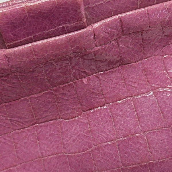 Calfskin Shoulder Bag Purple