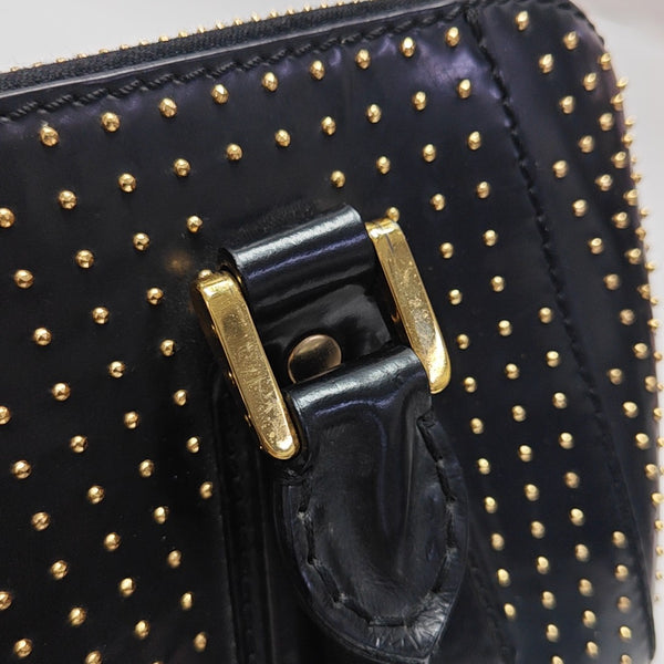 Calfskin Shoulder Bag Black