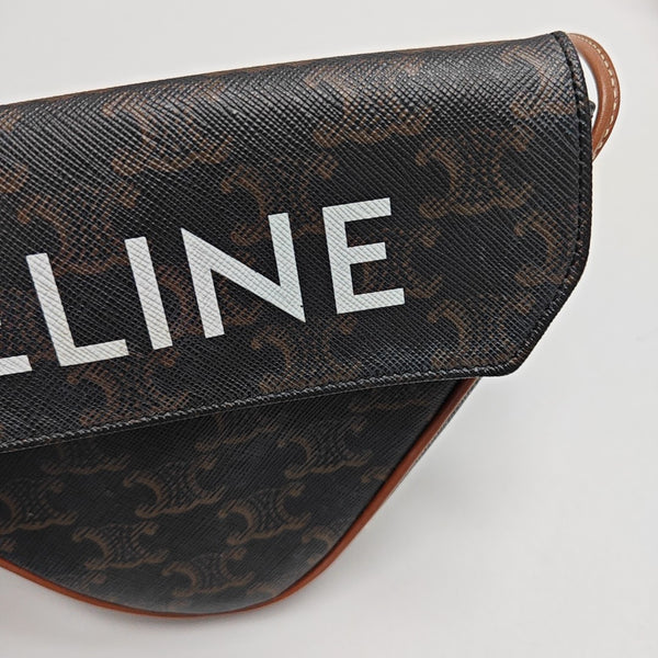 TRIANGLE Coated Canvas Brown