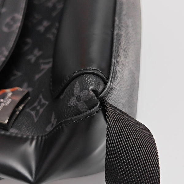 VOYAGER PM Monogram Coated Canvas Black