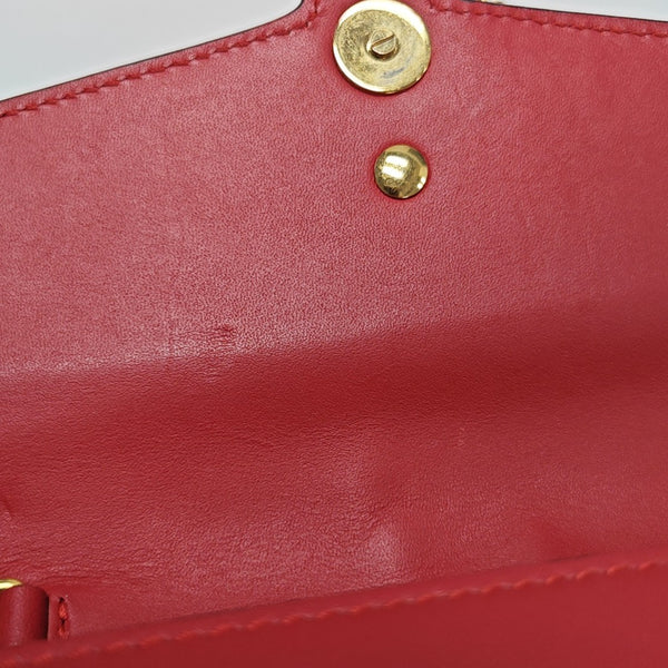 Sylvie Super Mini Calfskin Red