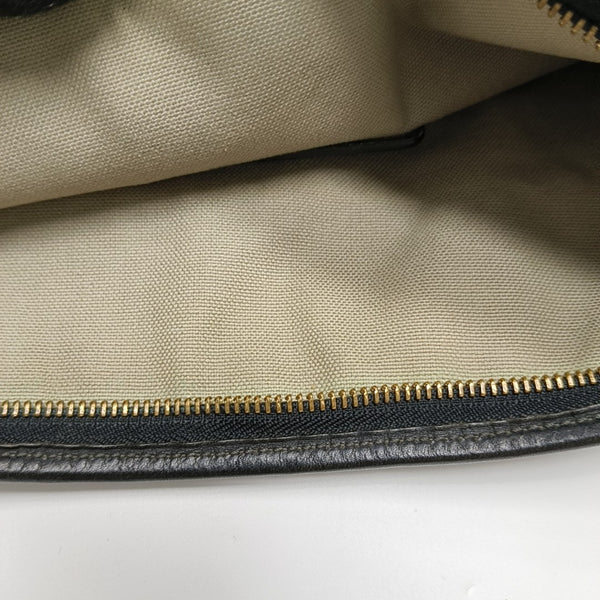 Monogram Coated Canvas Shoulder Bag Gray