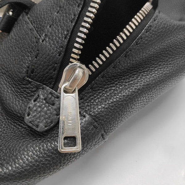 No Words Calfskin Black