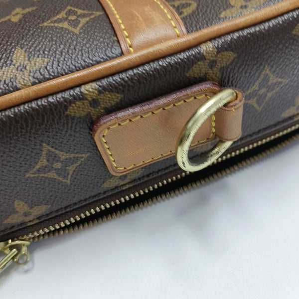 PORTE-DOCUMENTS Monogram Coated Canvas Brown