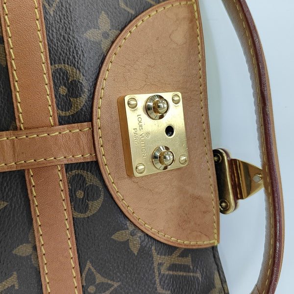 DUFFLE Monogram Coated Canvas Brown