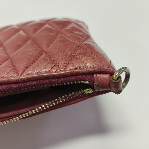 Quilted Lambskin Shoulder Bag Pink
