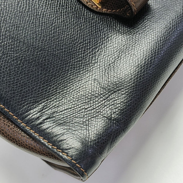Calfskin Shoulder Bag Black