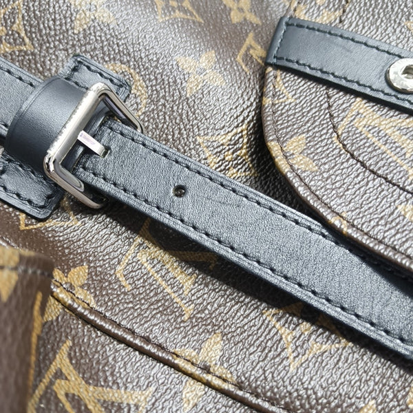 CHRISTOPHER PM Monogram Coated Canvas Brown