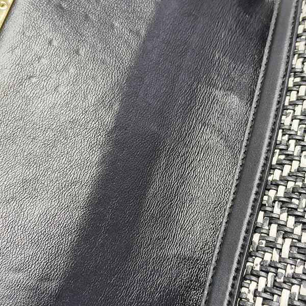 Calfskin Shoulder Bag Black