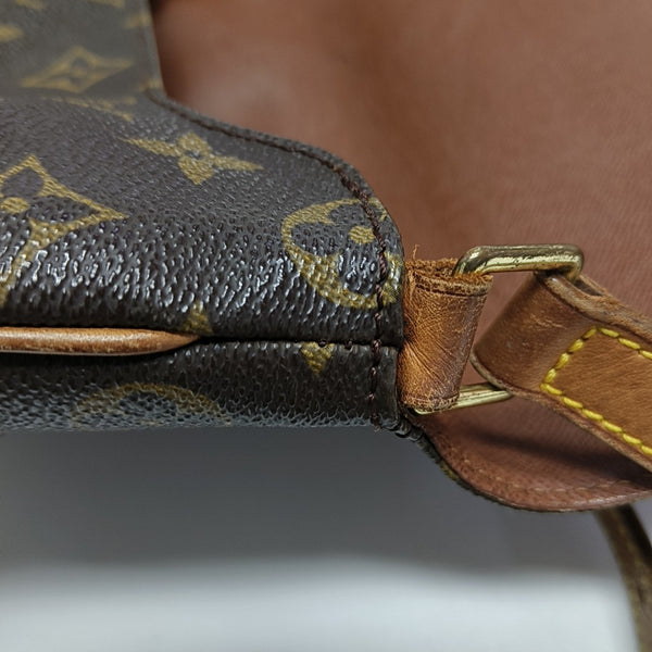 MUSETTE TANGO Monogram Coated Canvas Brown