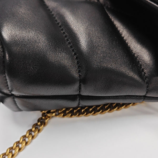 PUFFER Quilted Lambskin Black