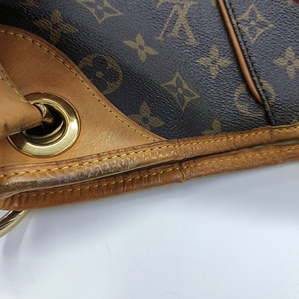 GALLIERA GM Monogram Coated Canvas Brown