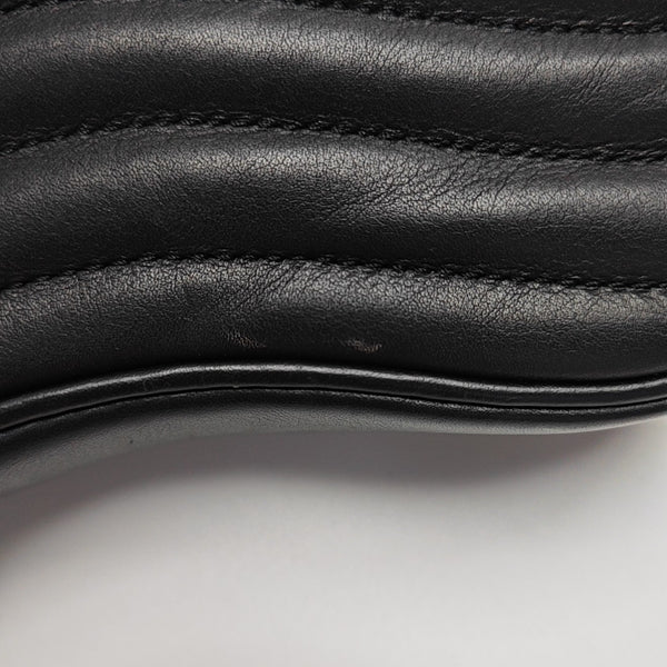 NEW WAVE PM Quilted Calfskin Black