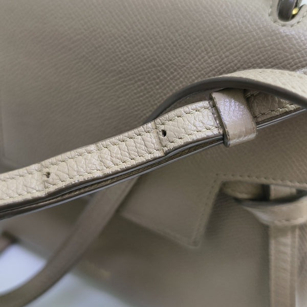 BELT Nano Calfskin Beige