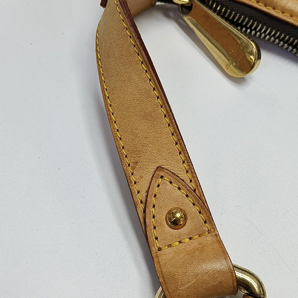TULUM PM Monogram Coated Canvas Brown