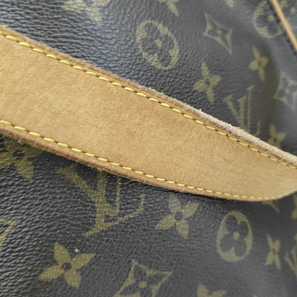 GALLIERA PM Monogram Coated Canvas Brown