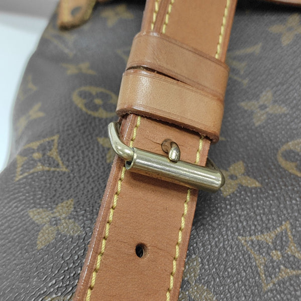 SAUMUR 35 Monogram Coated Canvas Brown