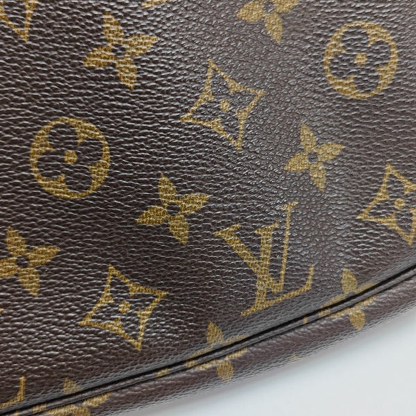 ACCESSOIRES Monogram Coated Canvas Brown