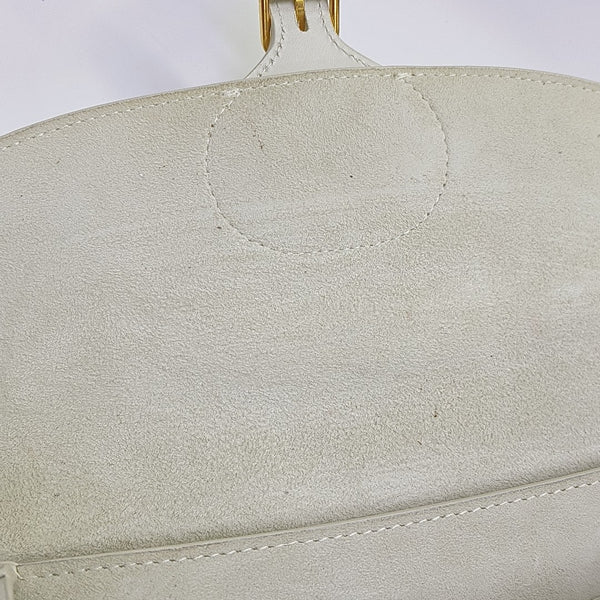 Bobby Medium Calfskin White