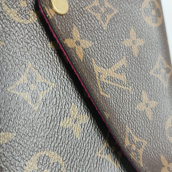 FÉLICIE Monogram Coated Canvas Brown