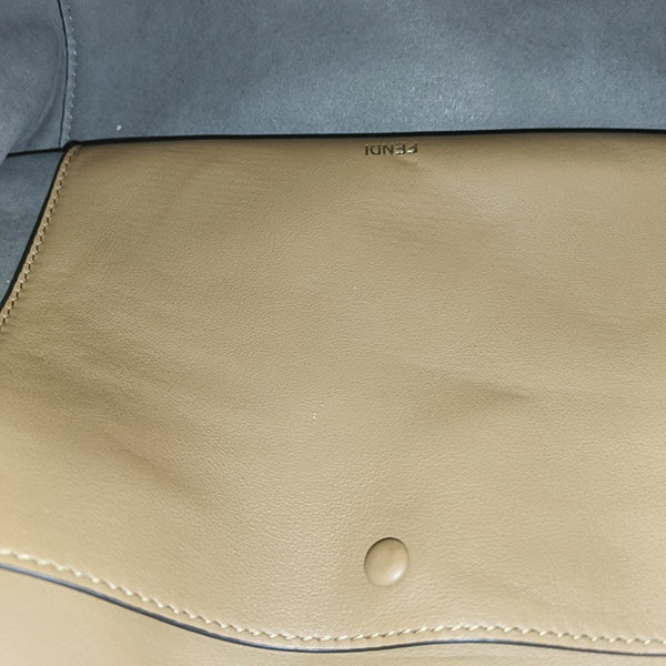 Flip Large Calfskin Brown