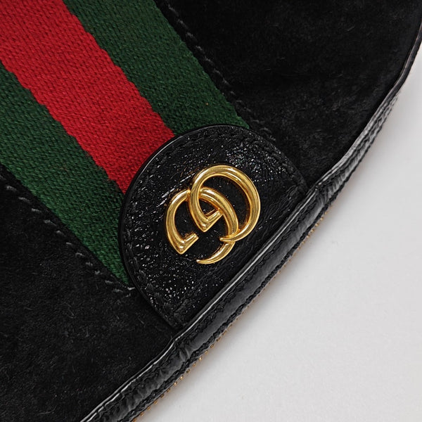 Ophidia Small Suede Black