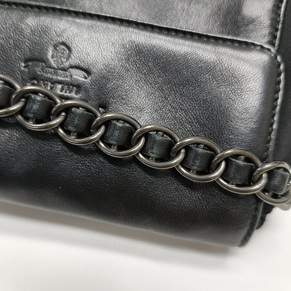 Lambskin Shoulder Bag Black