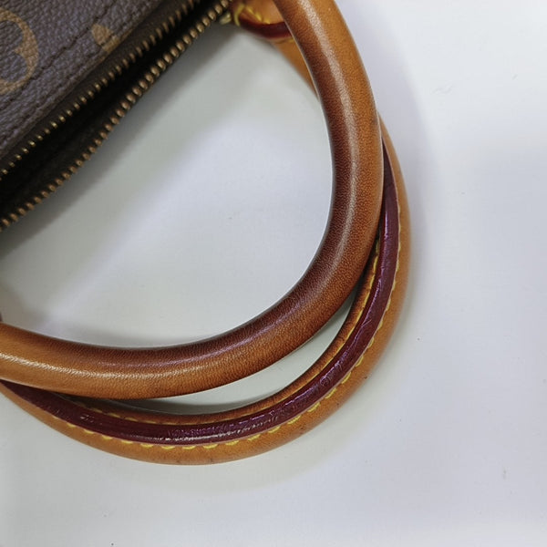 SPEEDY 30 Monogram Coated Canvas Brown