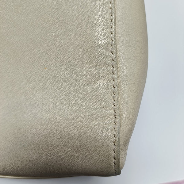 Peekaboo Mini Calfskin White