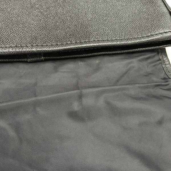 Fabric Crossbody Bag Black