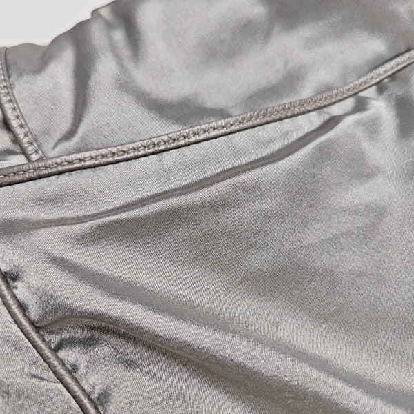 Nylon Shoulder Bag Silver