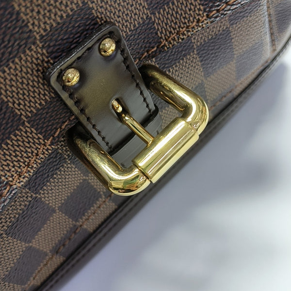 KNIGHTSBRIDGE Damier Ebene Coated Canvas Brown