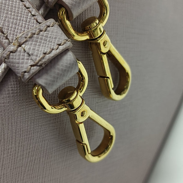 Galleria Medium Saffiano Calfskin Pink