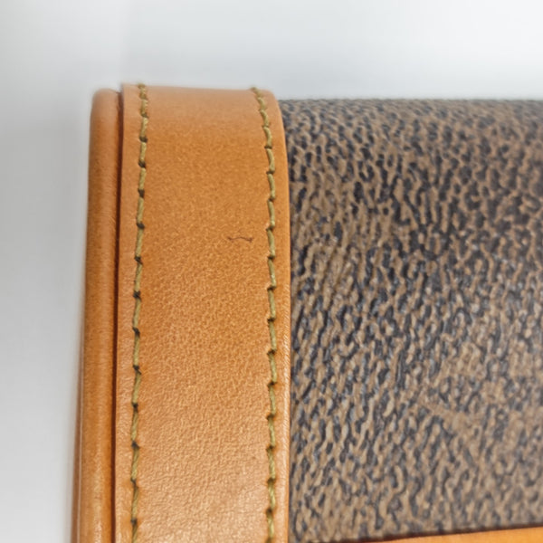 ENVELOPE Monogram Coated Canvas Brown