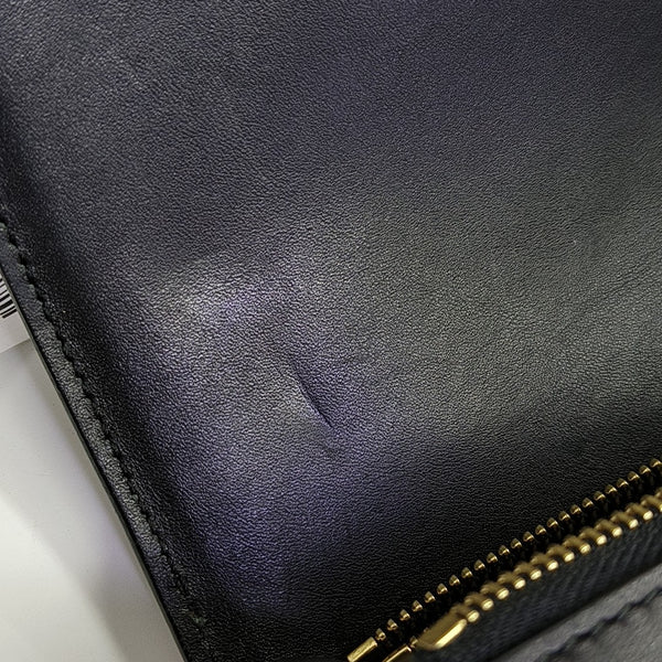 Calfskin Shoulder Bag Black