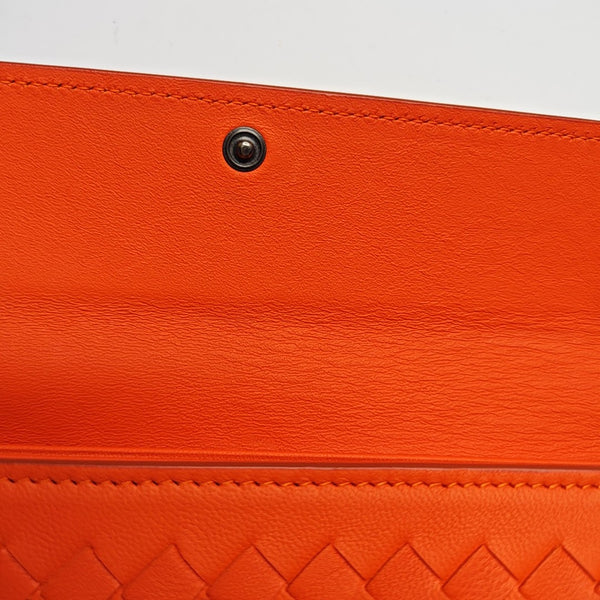 Calfskin Wallet Orange