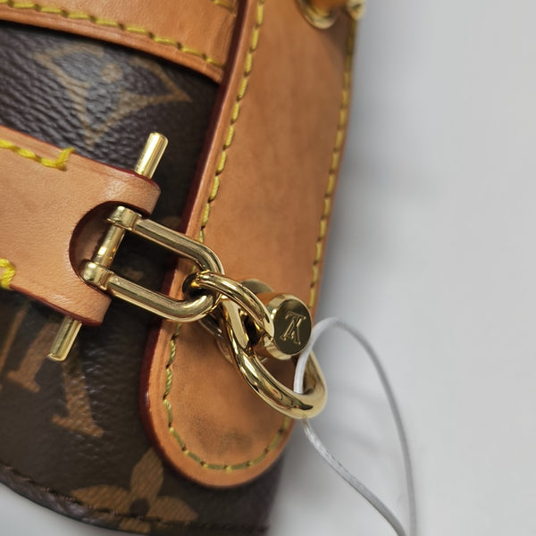 DUFFLE Monogram Coated Canvas Brown