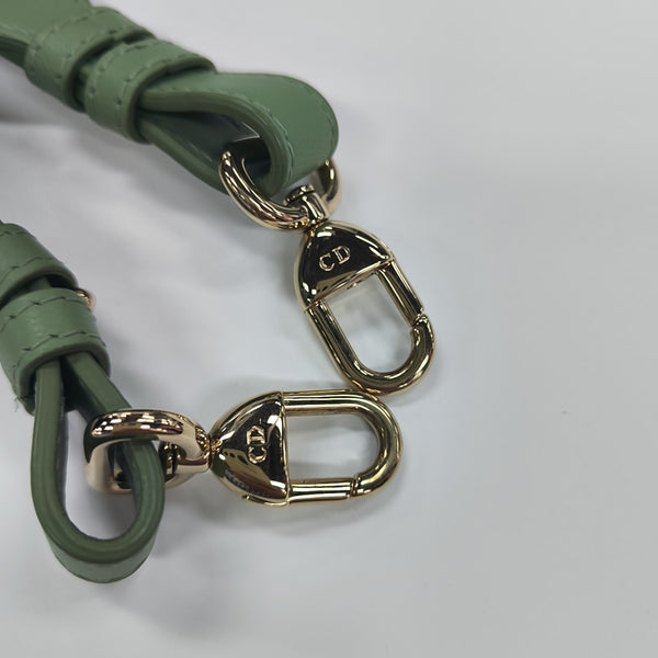 Lady Dior Small Cannage Lambskin Green
