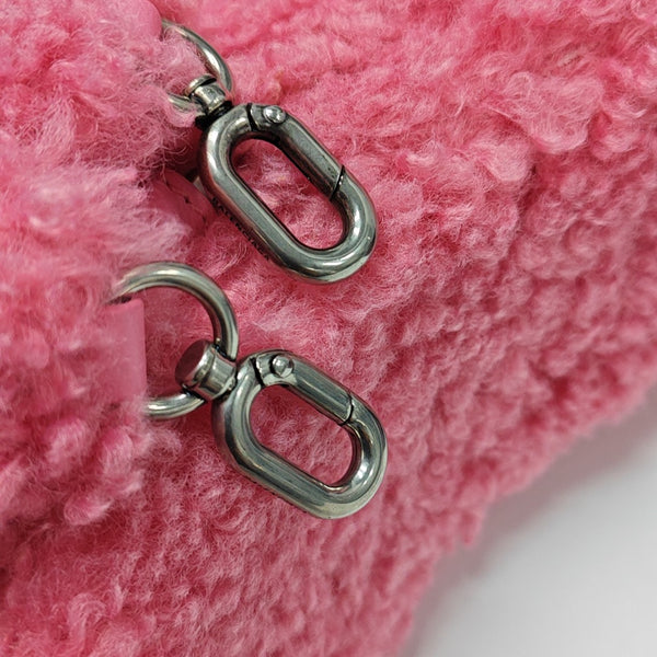 Hourglass Mini Sheepskin Pink